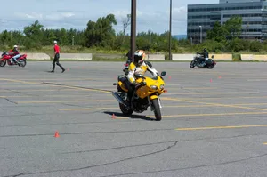 Student Practicing Slow Speed Turn